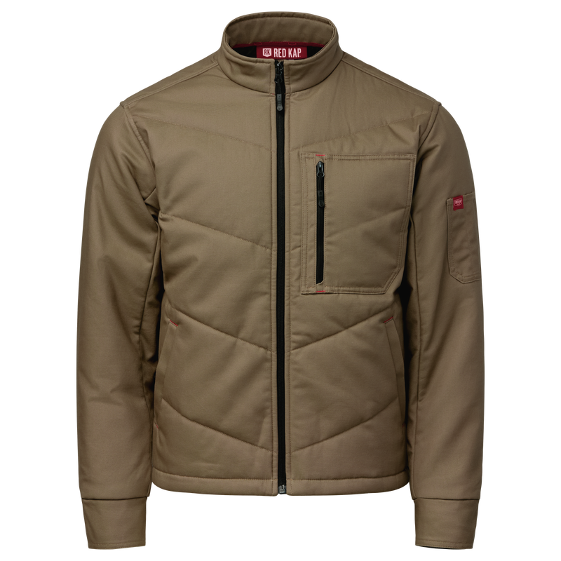 Men's Insulated Quilted Work Jacket image number 9