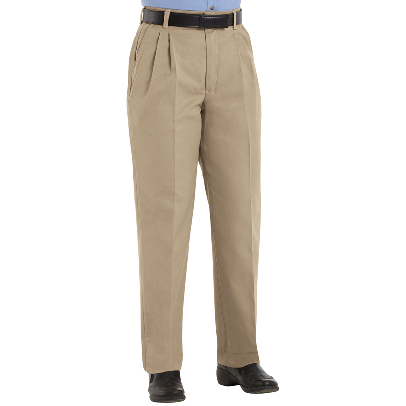 Women's Pleated Twill Slacks image number 3