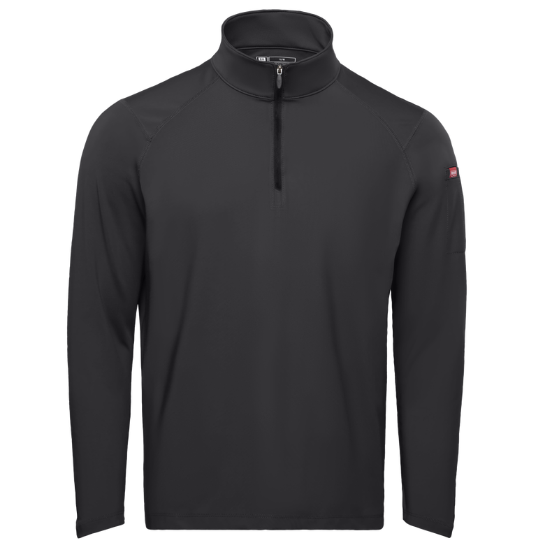 Men's Performance Quarter Zip Cadet Collar Pullover image number 1