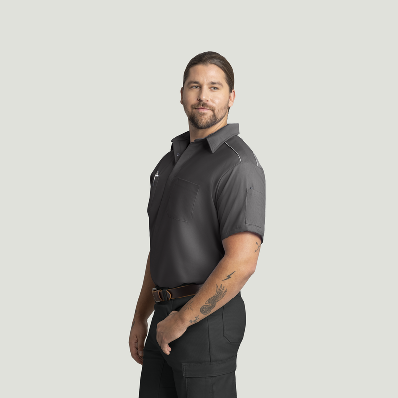 Men's Short Sleeve Pro Airflow Work Shirt image number 3