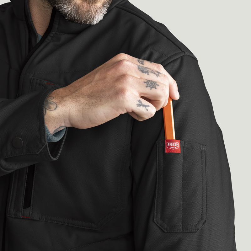 Men's Insulated Quilted Work Jacket image number 20