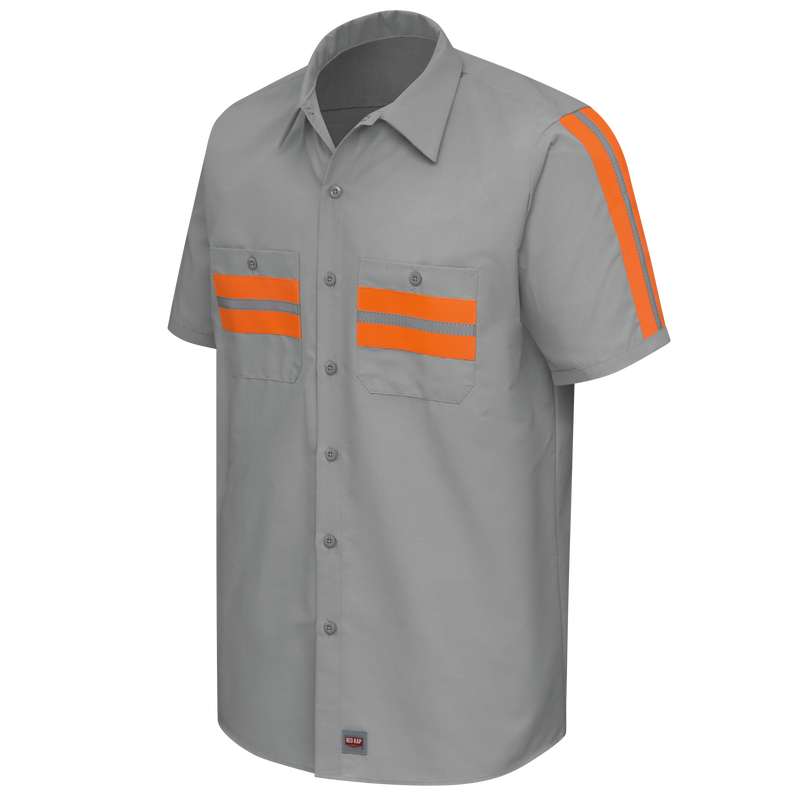 Short Sleeve Enhanced Visibility Shirt image number 4