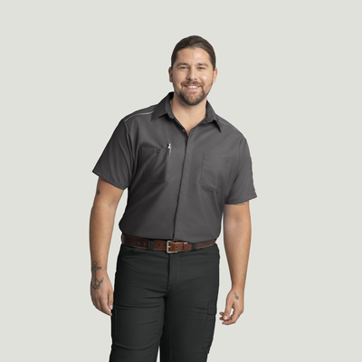 Men's Short Sleeve Pro Airflow Work Shirt
