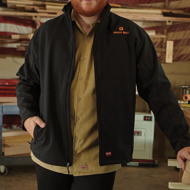 Men's Deluxe Soft Shell Jacket image number 4