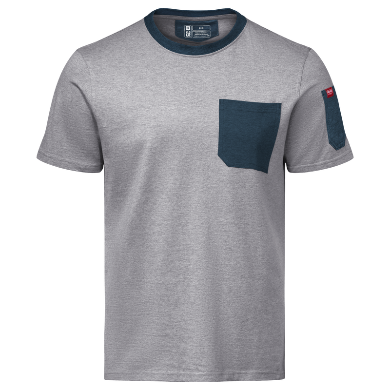 Men's Heavyweight Cotton Short Sleeve Pocket T-Shirt image number 9