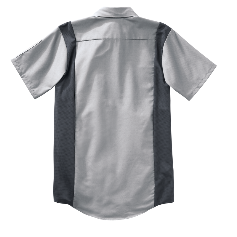 Men's Short Sleeve Performance Plus Shop Shirt With Oilblok Technology image number 12