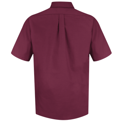 Men's Short Sleeve Poplin Dress Shirt