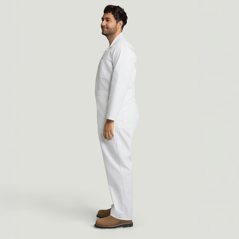 Twill Action Back Coverall with Chest Pockets image number 5