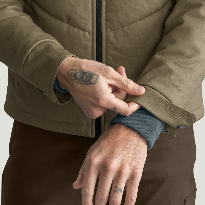 Men's Insulated Quilted Work Jacket image number 15