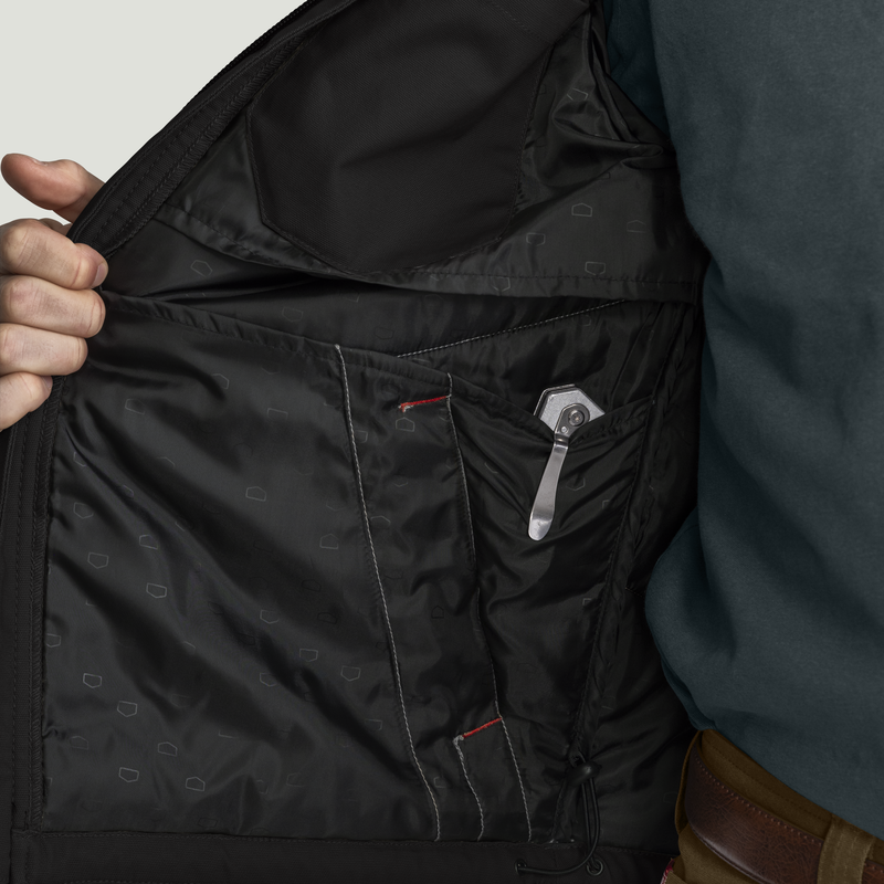 Men's Insulated Quilted Work Jacket image number 15