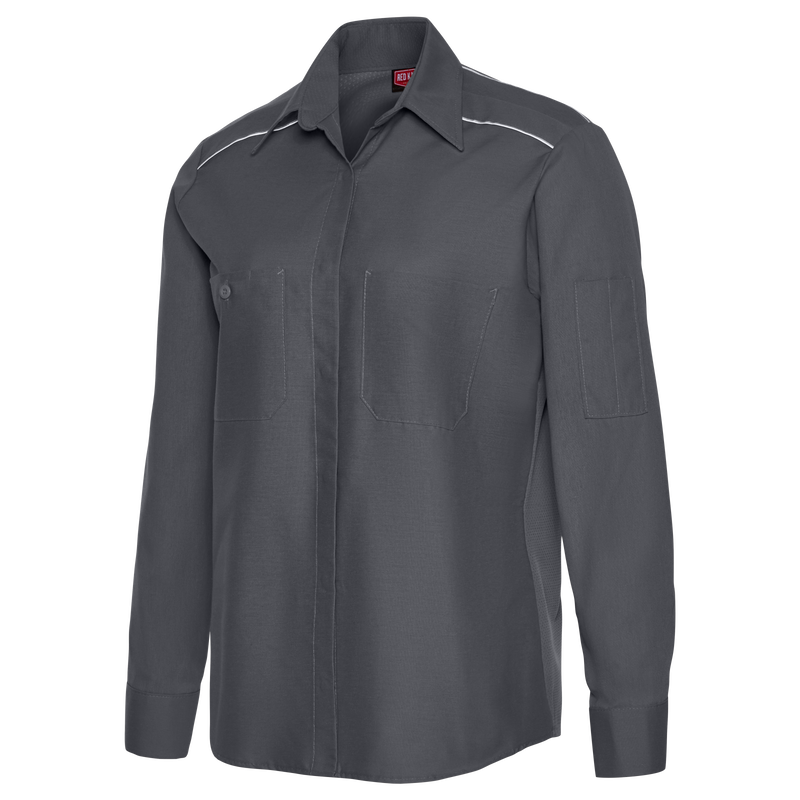 Women's Long Sleeve Pro Airflow Work Shirt image number 4
