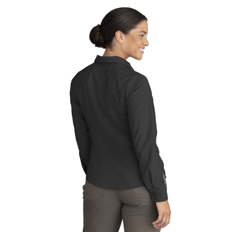Women's Cooling Long Sleeve Work Shirt image number 6