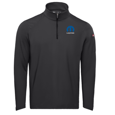 Mopar® Men's Performance Quarter Zip Cadet Collar Pullover