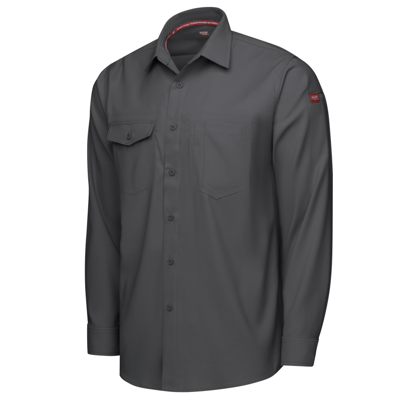 Men's Cooling Long Sleeve Work Shirt image number 11