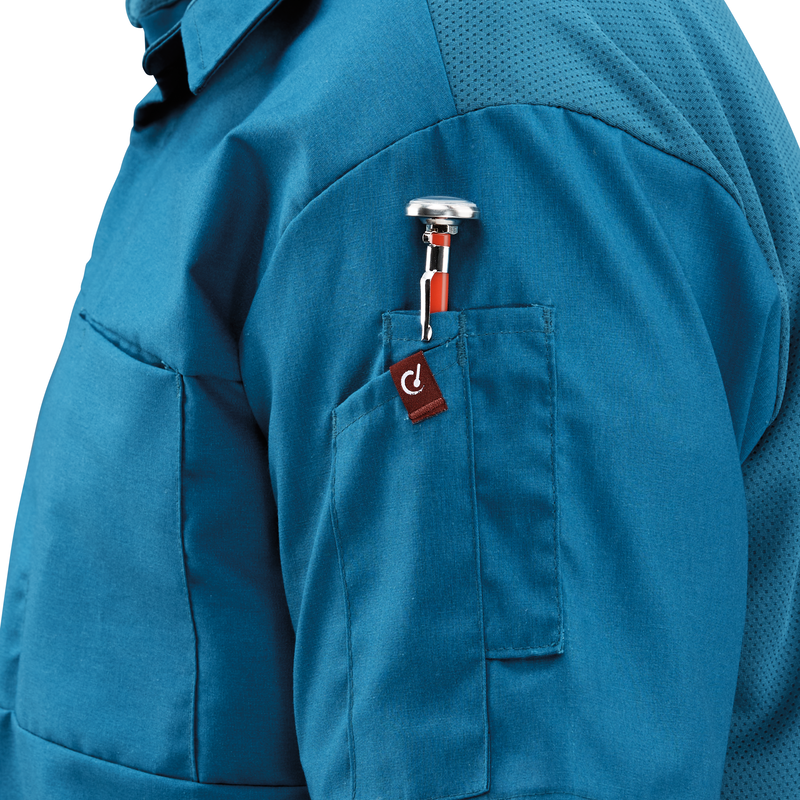 Men's Airflow Cook Shirt with OilBlok image number 9