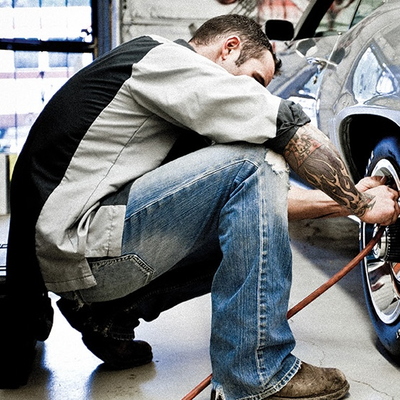 Men's Long Sleeve Two-Tone Crew Shirt