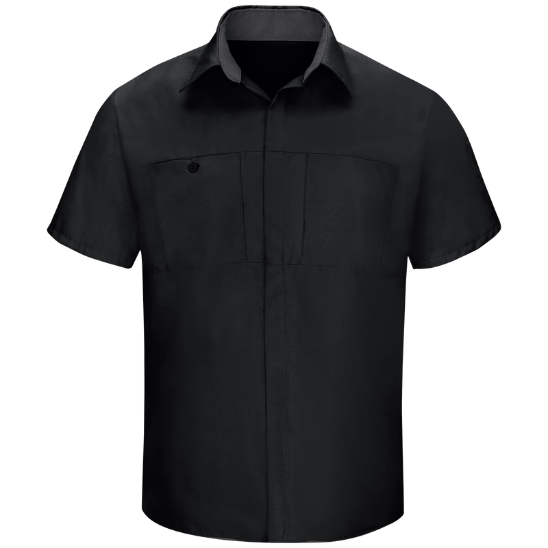 Men's Short Sleeve Performance Plus Shop Shirt With Oilblok Technology image number 1