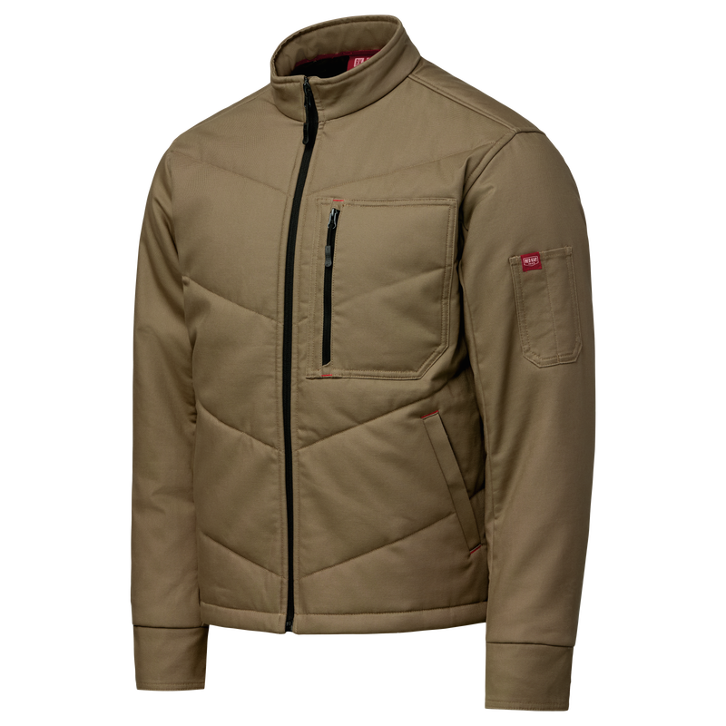 Men's Insulated Quilted Work Jacket image number 11