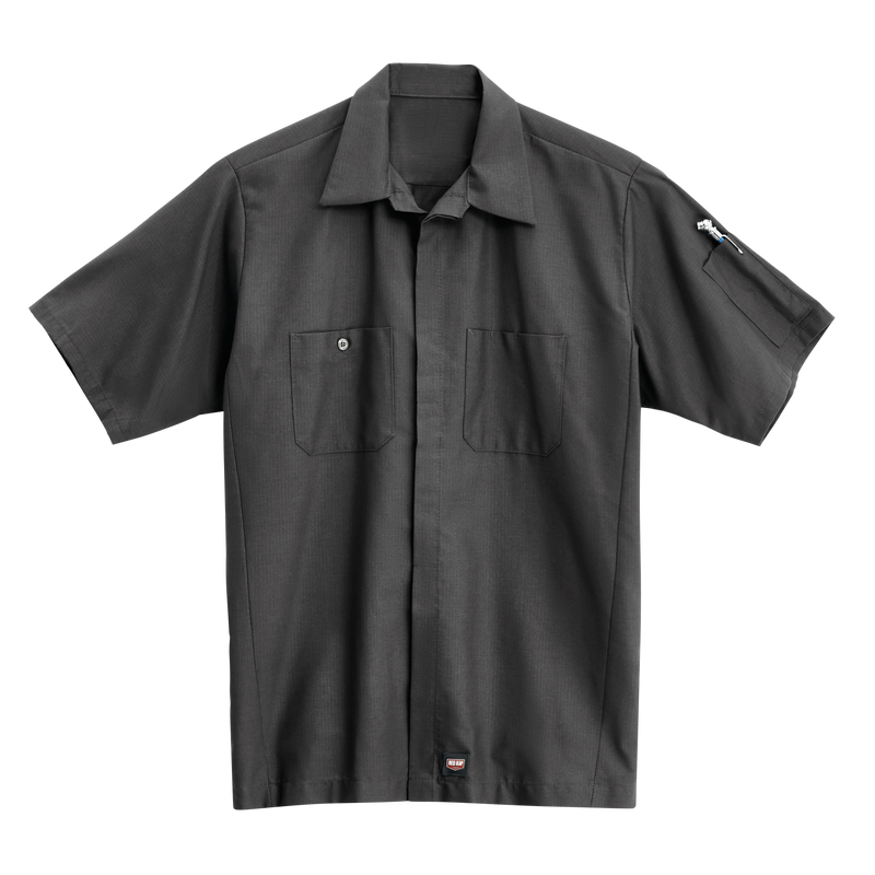 Men's Short Sleeve Solid Crew Shirt image number 3
