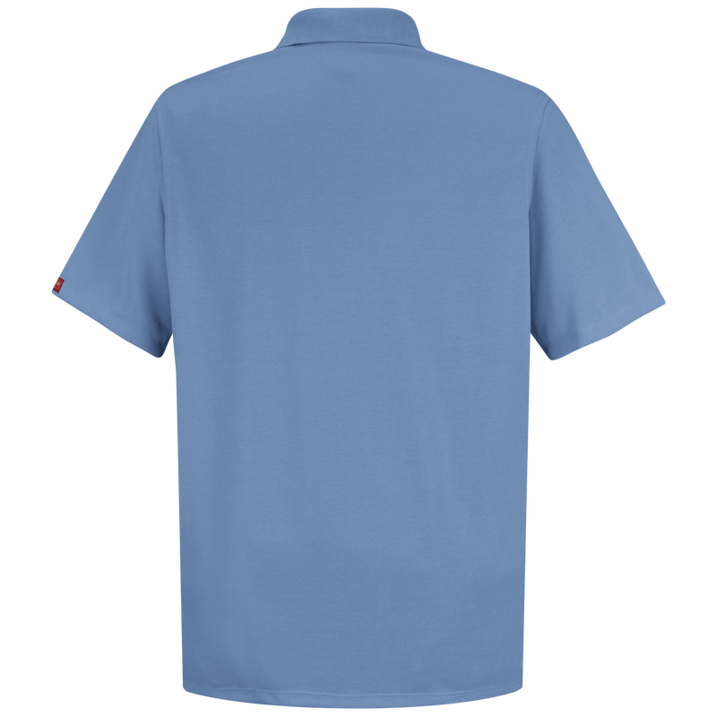 Men's Short Sleeve Spun Polyester Pocketless Polo image number 2