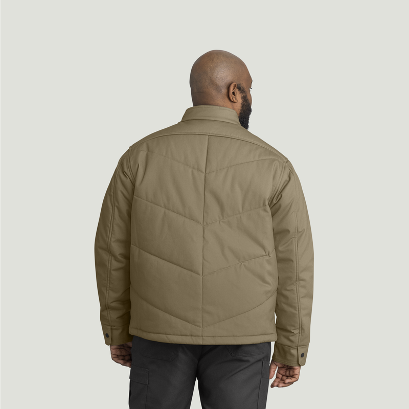 Men's Insulated Quilted Work Jacket image number 6