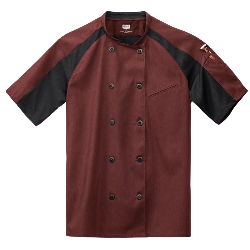 Men's Airflow Raglan Chef Coat with OilBlok image number 7