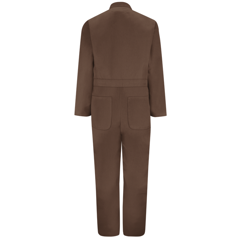 Twill Action Back Coverall with Chest Pockets image number 2