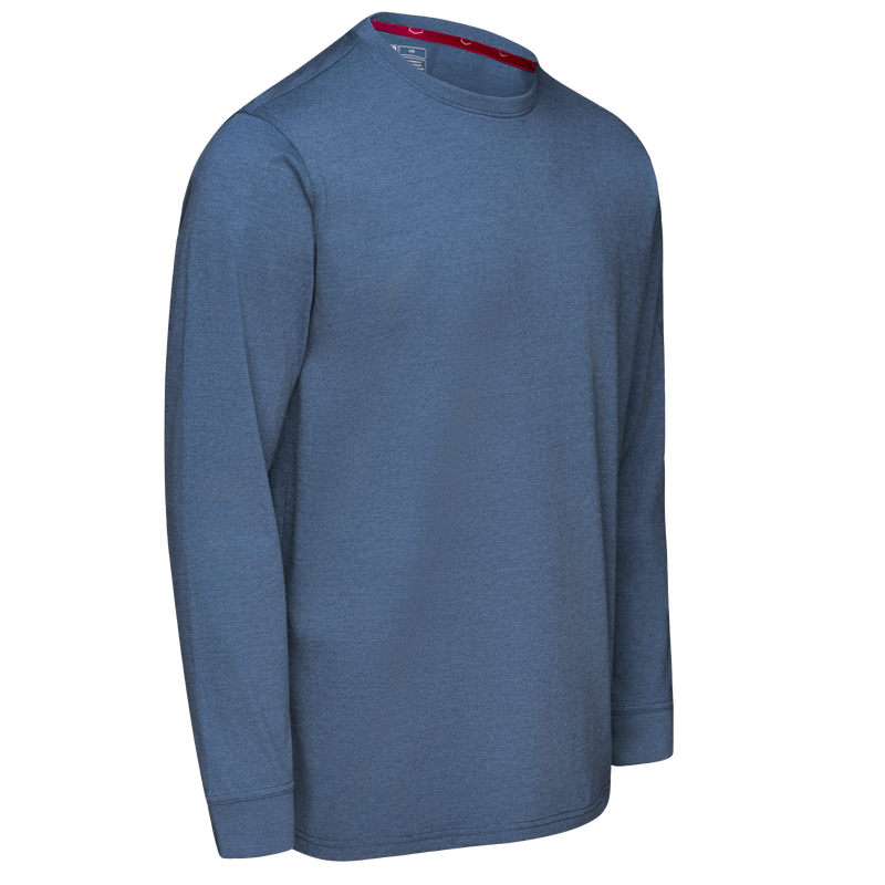Men's Wicking Long Sleeve T-Shirt image number 3
