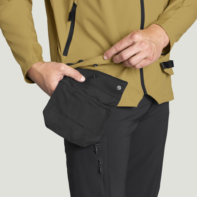 Men’s Performance Hooded Windbreaker Jacket with ToolShift Pocket image number 15