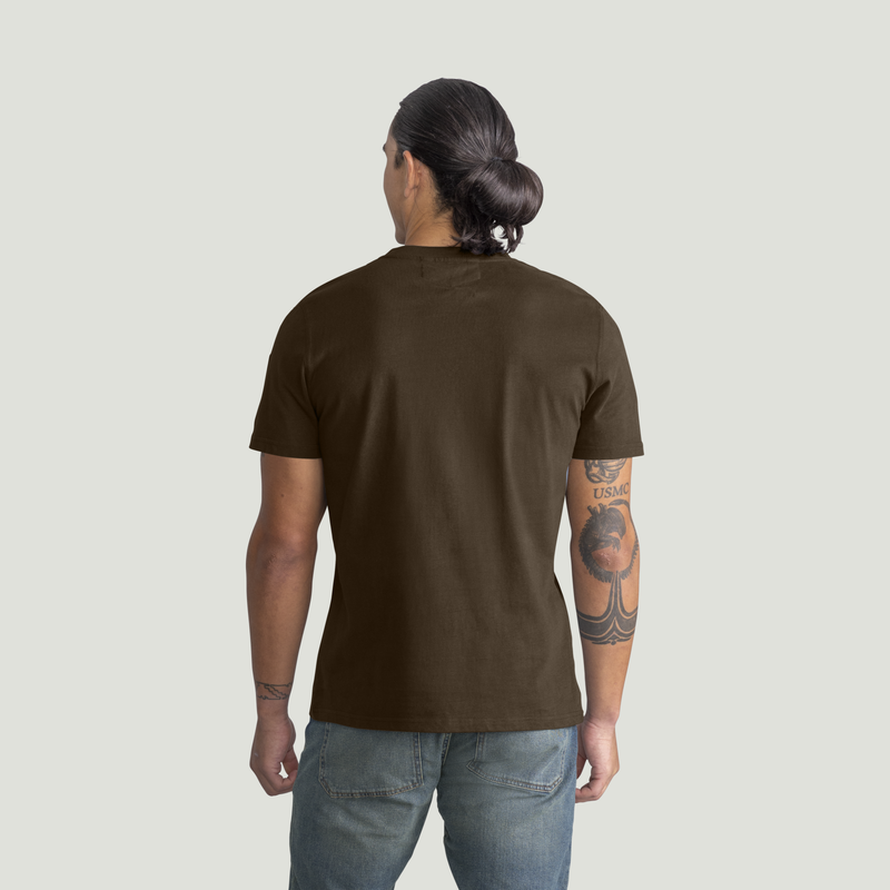 Men's Slim Fit Cotton Pocket T-Shirt image number 2