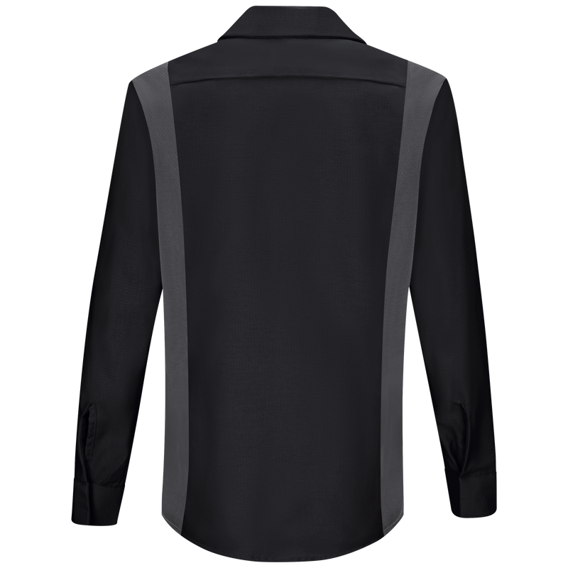 Women's Long Sleeve Performance Plus Shop Shirt with OilBlok Technology image number 2
