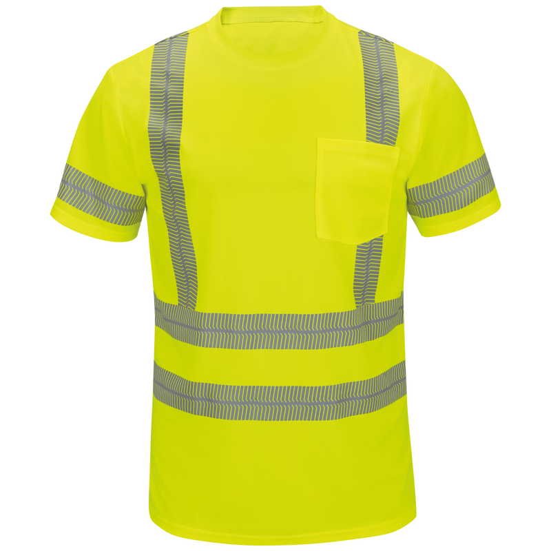 Short Sleeve Hi-Visibility T-Shirt, Type R Class 3 image number 1