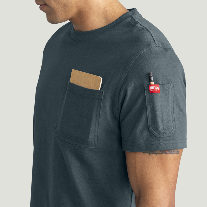 Men's Slim Fit Cotton Pocket T-Shirt image number 13