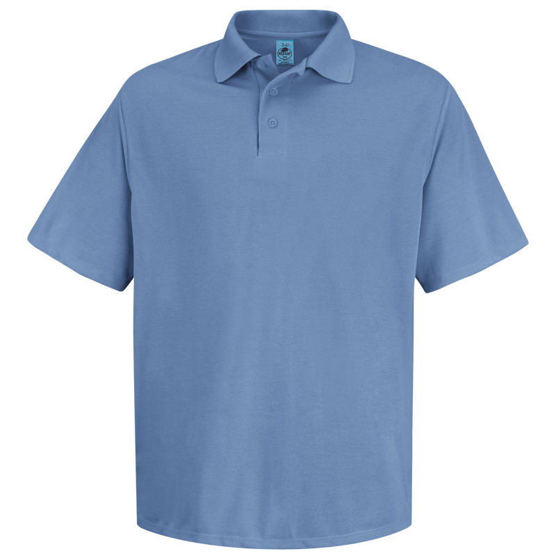 Men's Short Sleeve Spun Polyester Pocketless Polo image number 1