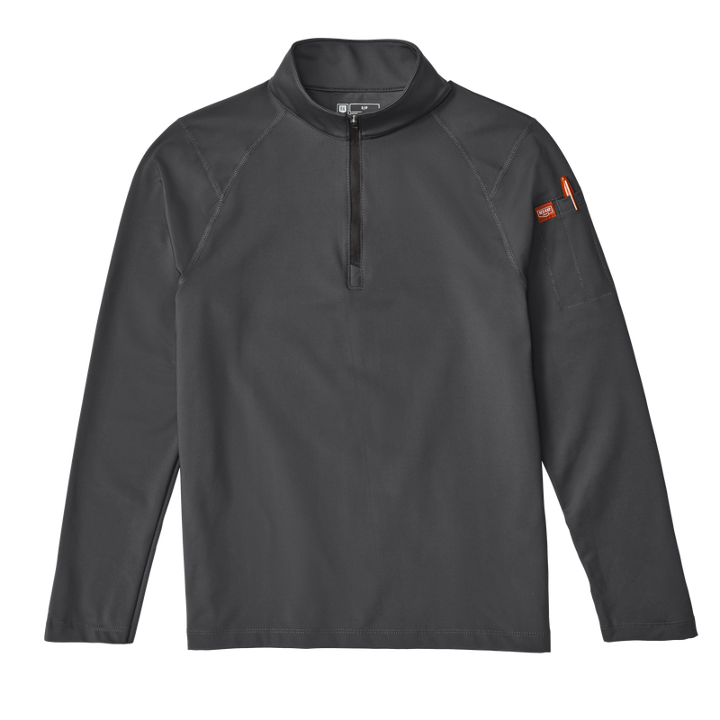 Men's Performance Quarter Zip Cadet Collar Pullover image number 5