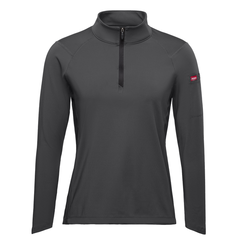 
Women's Performance Quarter Zip Cadet Collar Pullover image number 1