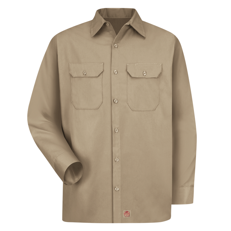 Men's Long Sleeve Utility Uniform Shirt image number 1
