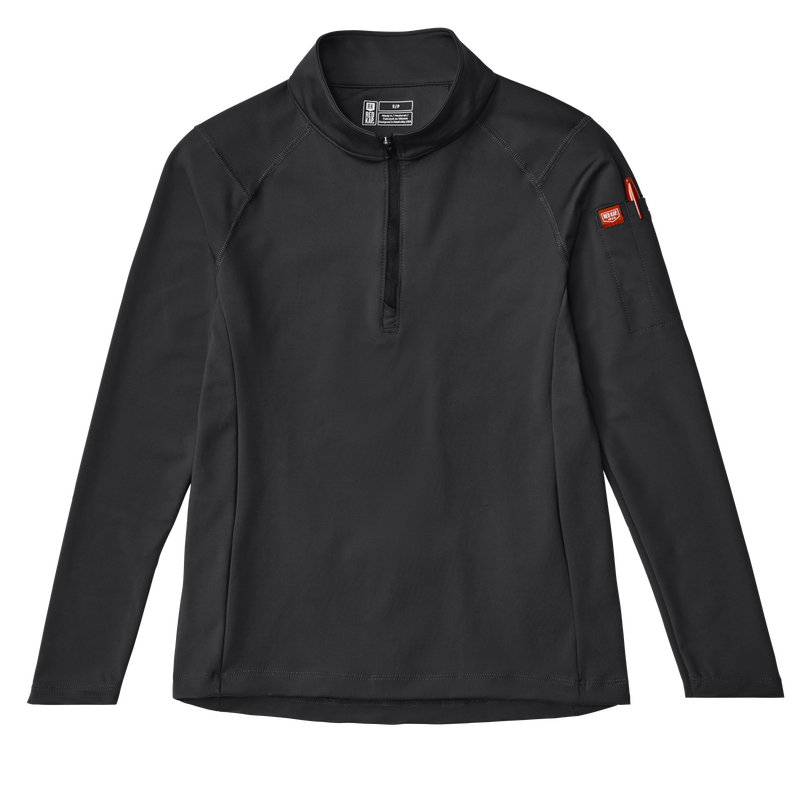 Women's Performance Quarter Zip Cadet Collar Pullover image number 4