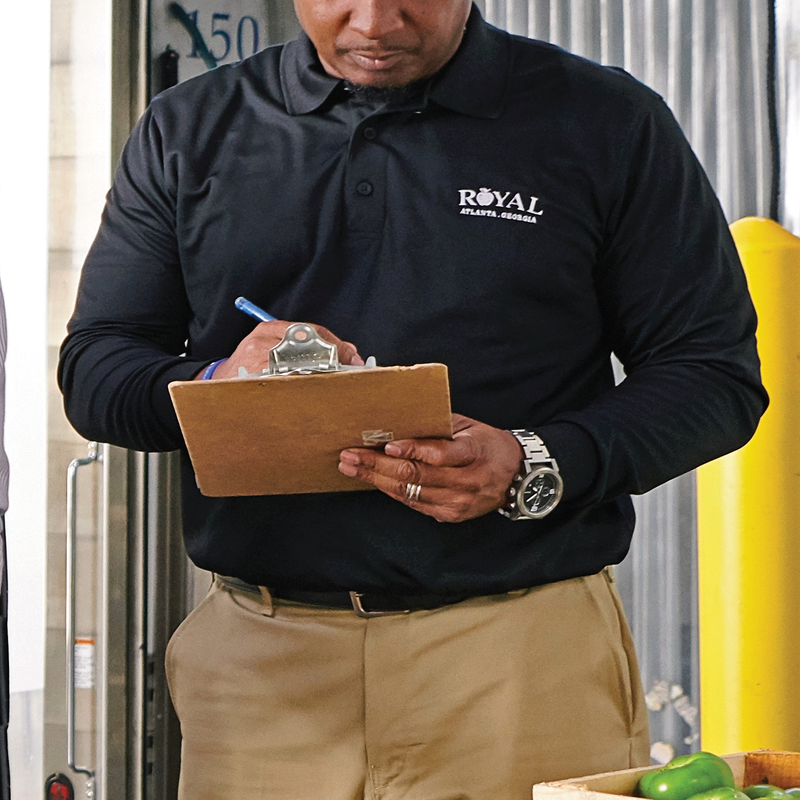 Men's Long Sleeve Performance Knit&reg; Polo image number 3