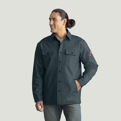 Men's Water Repellent Shirt Jacket