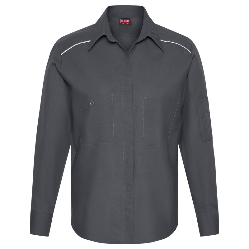 Women's Long Sleeve Pro Airflow Work Shirt image number 1