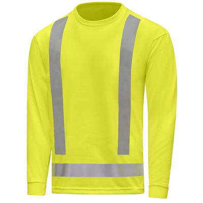 Hi-Visibility Long Sleeve Performance Core Tee, Type R