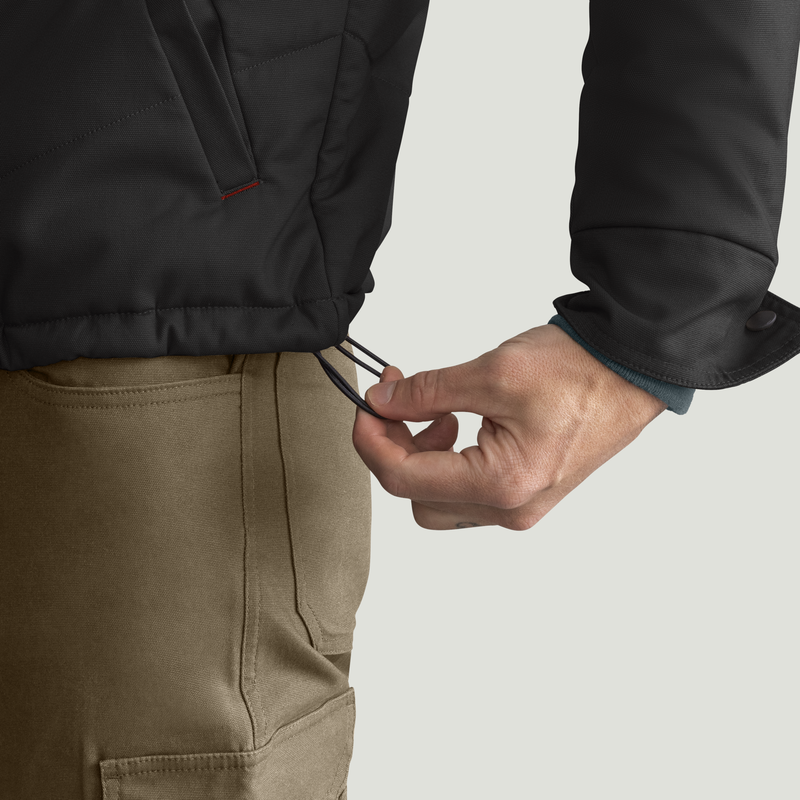 Men's Insulated Quilted Work Jacket image number 16