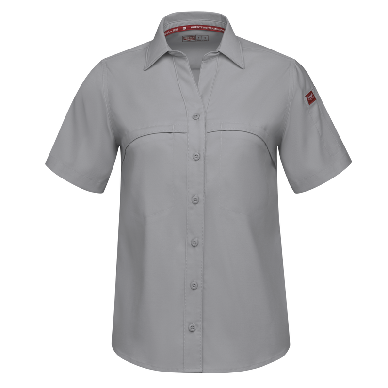 Women's Cooling Short Sleeve Work Shirt image number 8