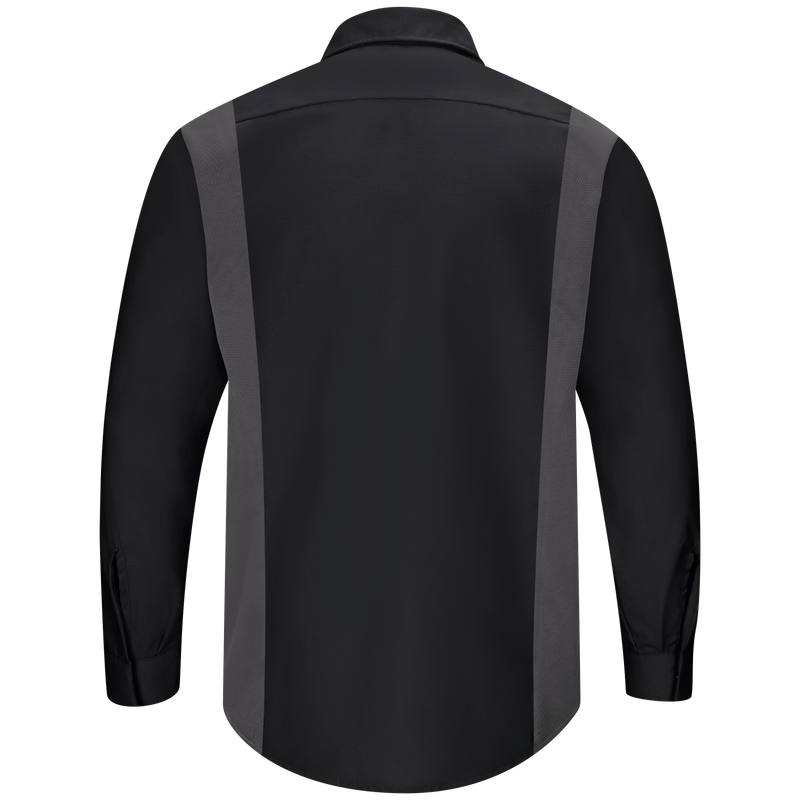 Men's Long Sleeve Performance Plus Shop Shirt with OilBlok Technology image number 2