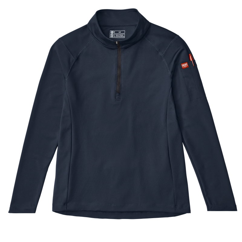 Women's Performance Quarter Zip Cadet Collar Pullover image number 6