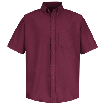 Men's Short Sleeve Poplin Dress Shirt