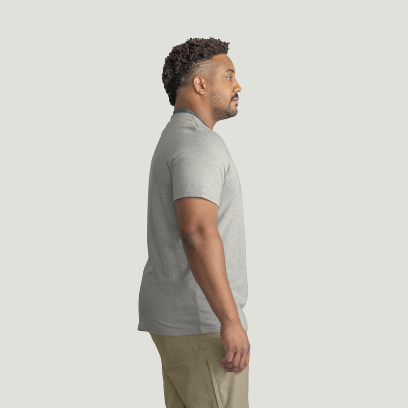 Men's Heavyweight Cotton Short Sleeve Pocket T-Shirt image number 8