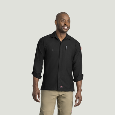 Men's Long Sleeve Solid Crew Shirt