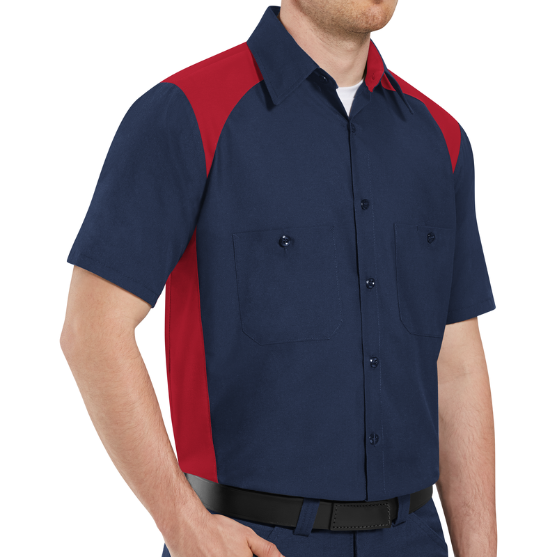 Men's Short Sleeve Motorsports Shirt image number 3